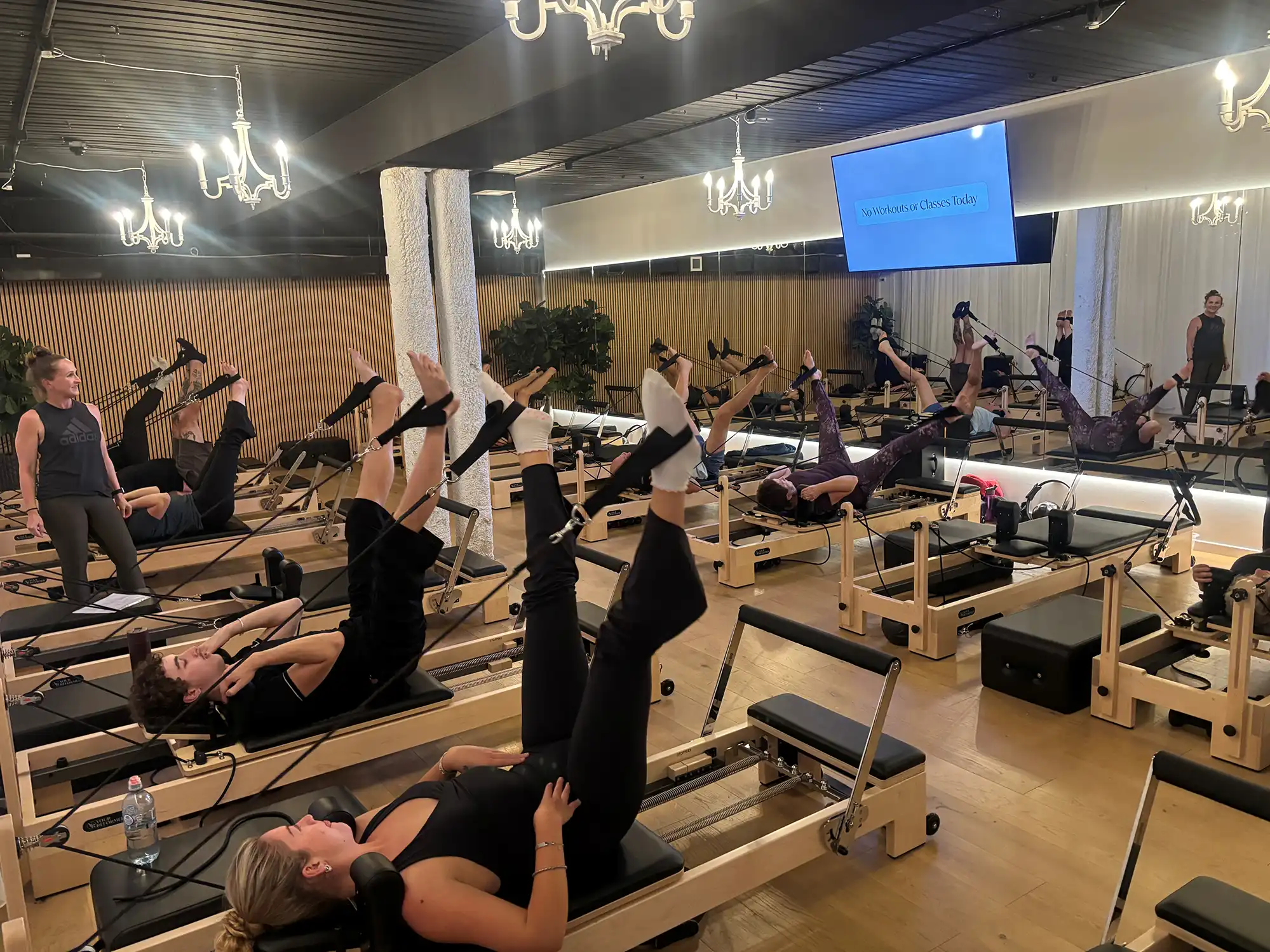 Sorrento Reformer Fitness Class - dynamic Pilates workout